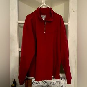 Men’s Carhartt 1/4 zip up sweatshirt Large